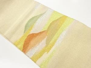 綴れ山並模様織出し名古屋帯